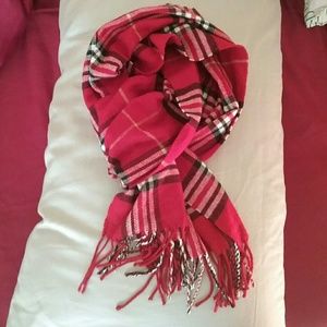 Cashmere Plaid Scarf